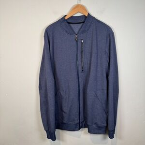 Lululemon Six Pack‎ Long Sleeve Full Zip Jacket Active Stretch Men Size Xlarge?